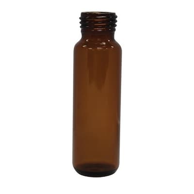Chromatography Research Supplies 20 mL Headspace Vial Amber Screw Top (100/pk)